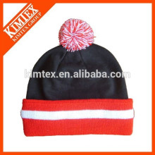 wholesale acrylic custom blank pom beanie hats